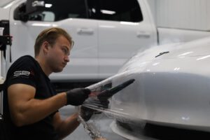 applying paint protection film